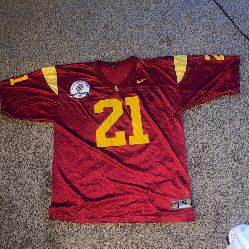 Nike USC Trojans Lendale White #21 Rose Bowl Game Jersey Sz XL